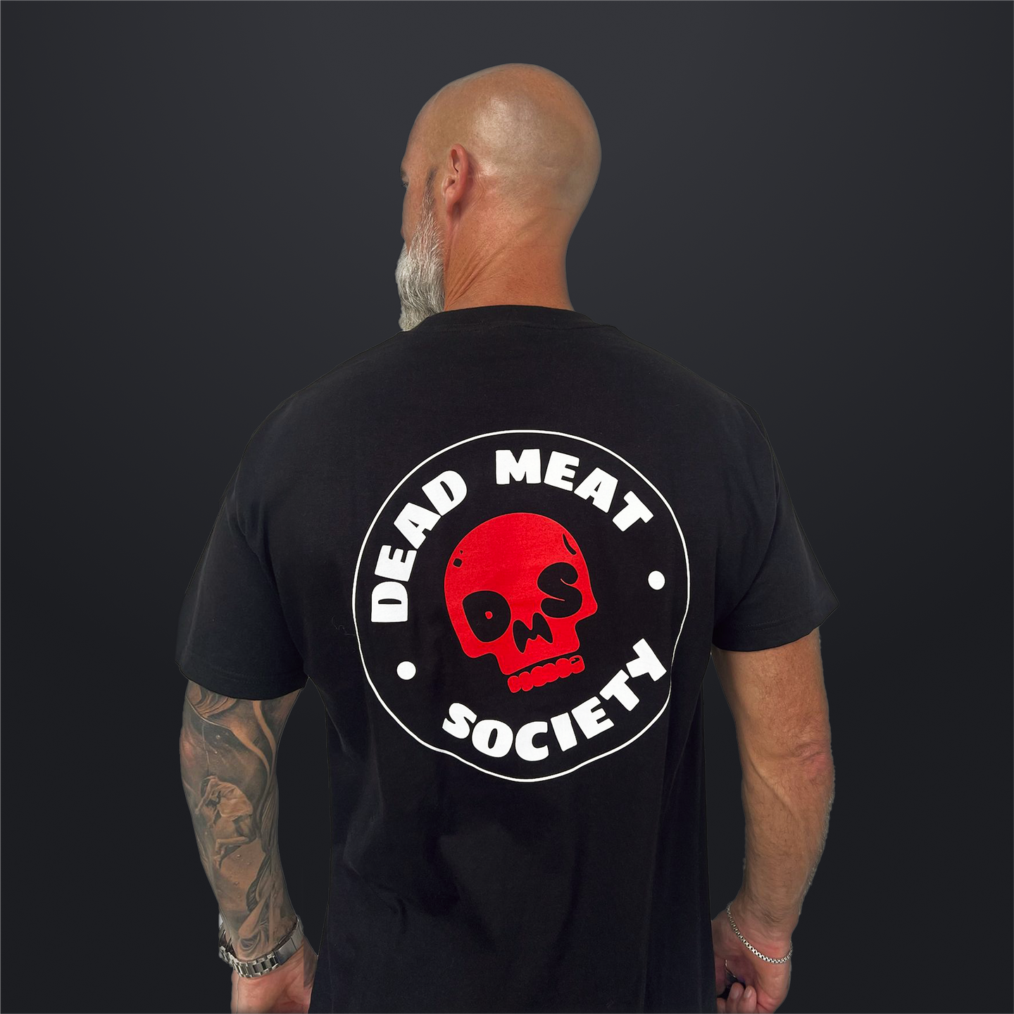 Skull Stamp Crew Tee