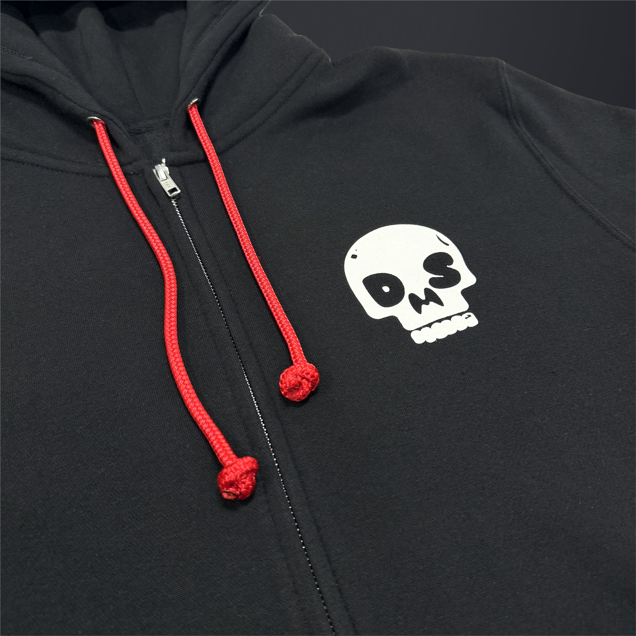 Skull Stamp Hoodie