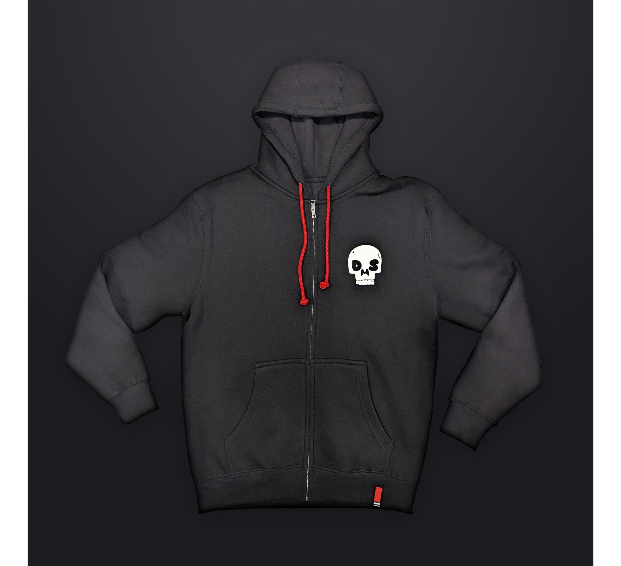 Skull Stamp Hoodie