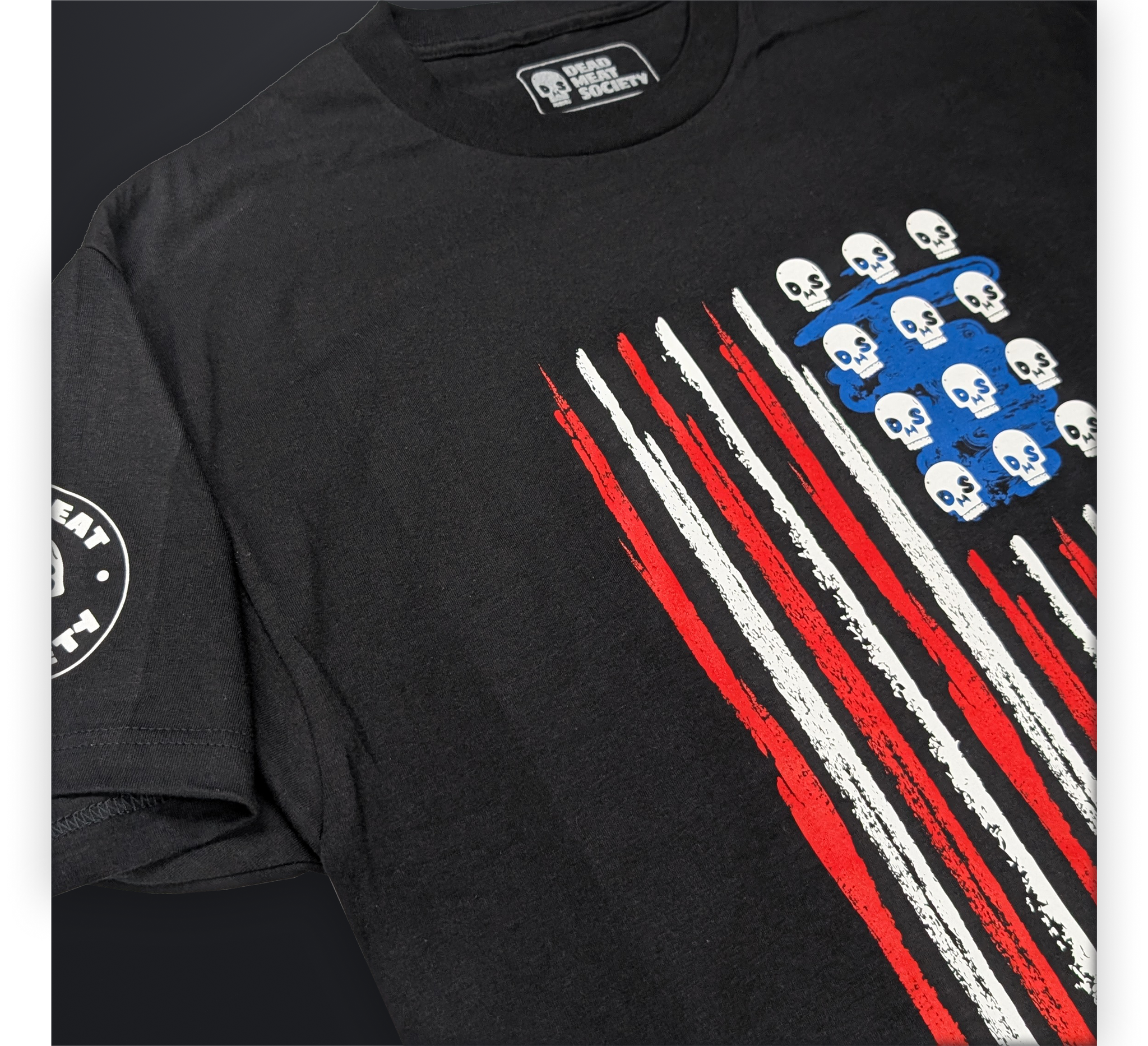 Skulls and Stripes Tee