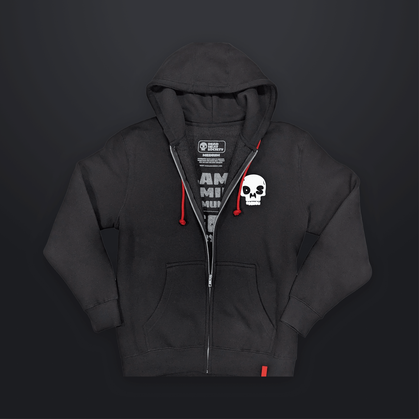 Skull Stamp Hoodie