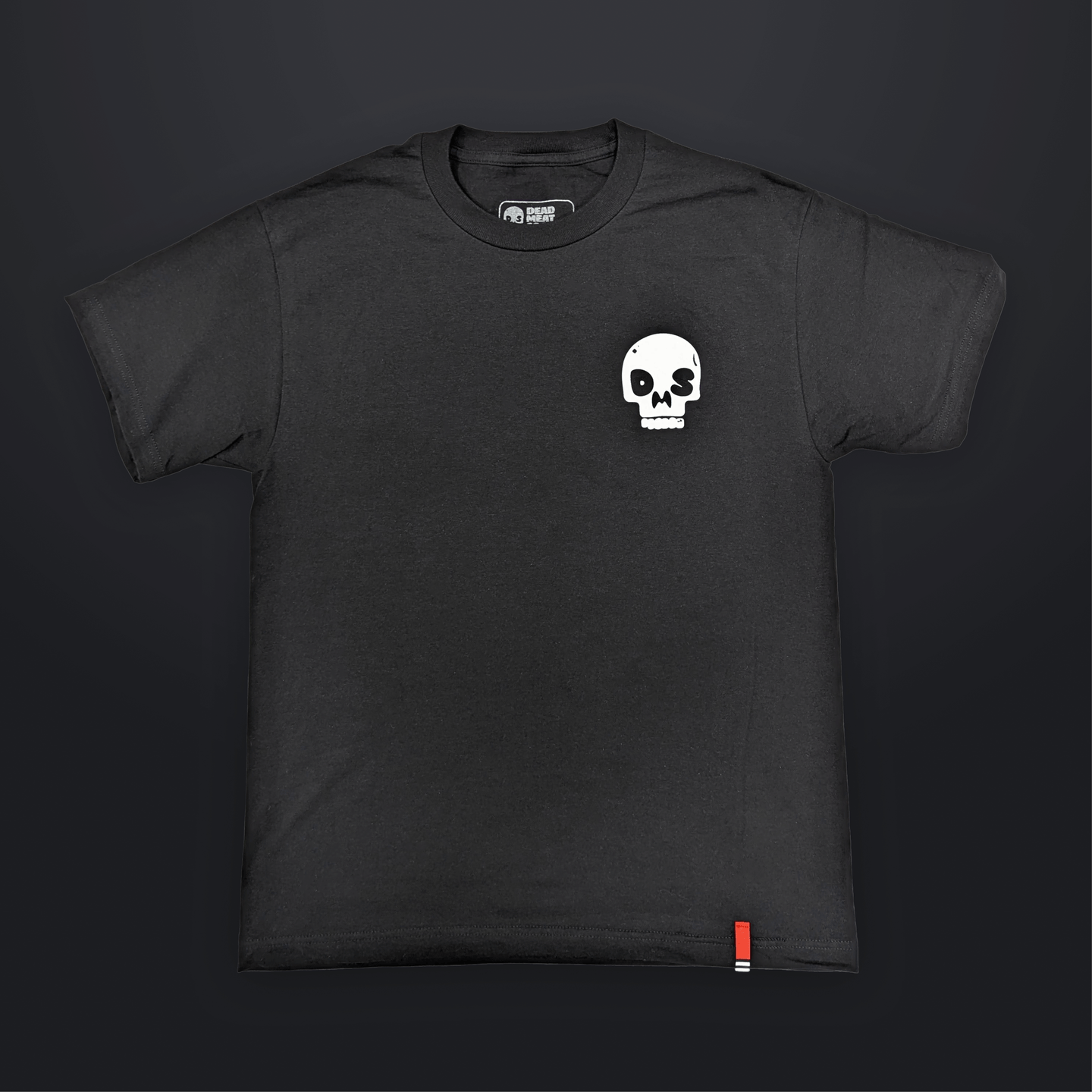 Skull Stamp Crew Tee