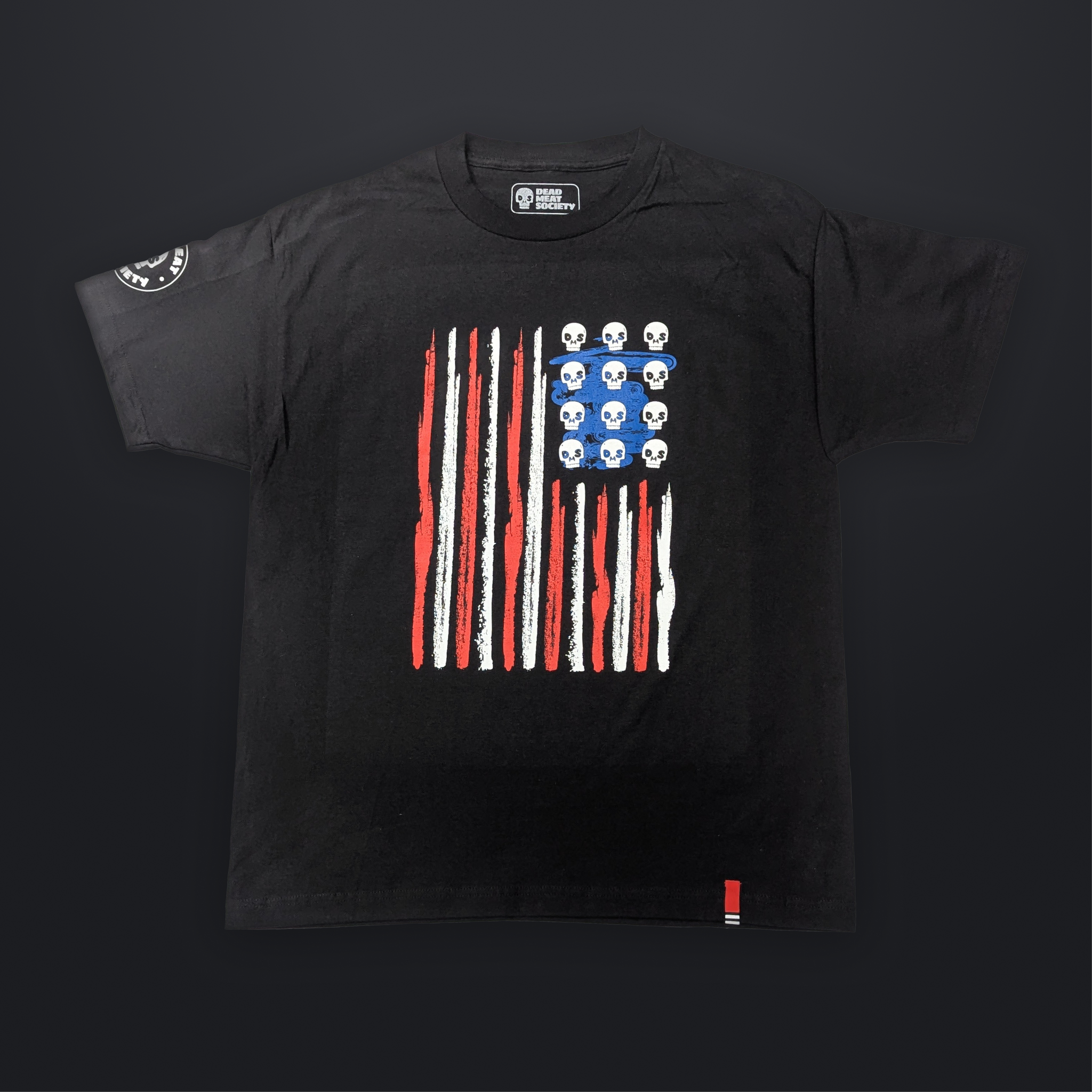 Skulls and Stripes Tee