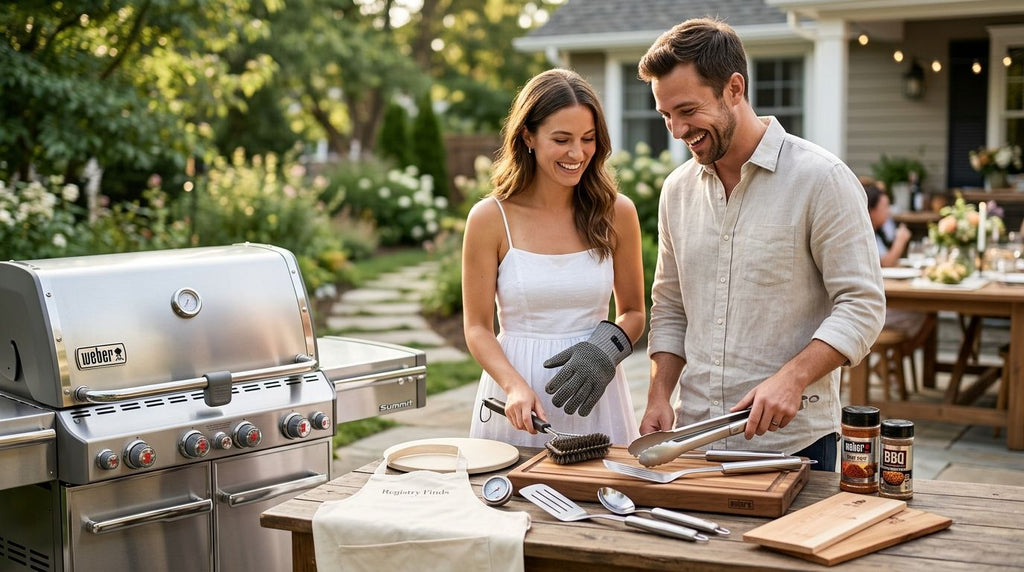 How to Add Grilling Gear to a Wedding Registry