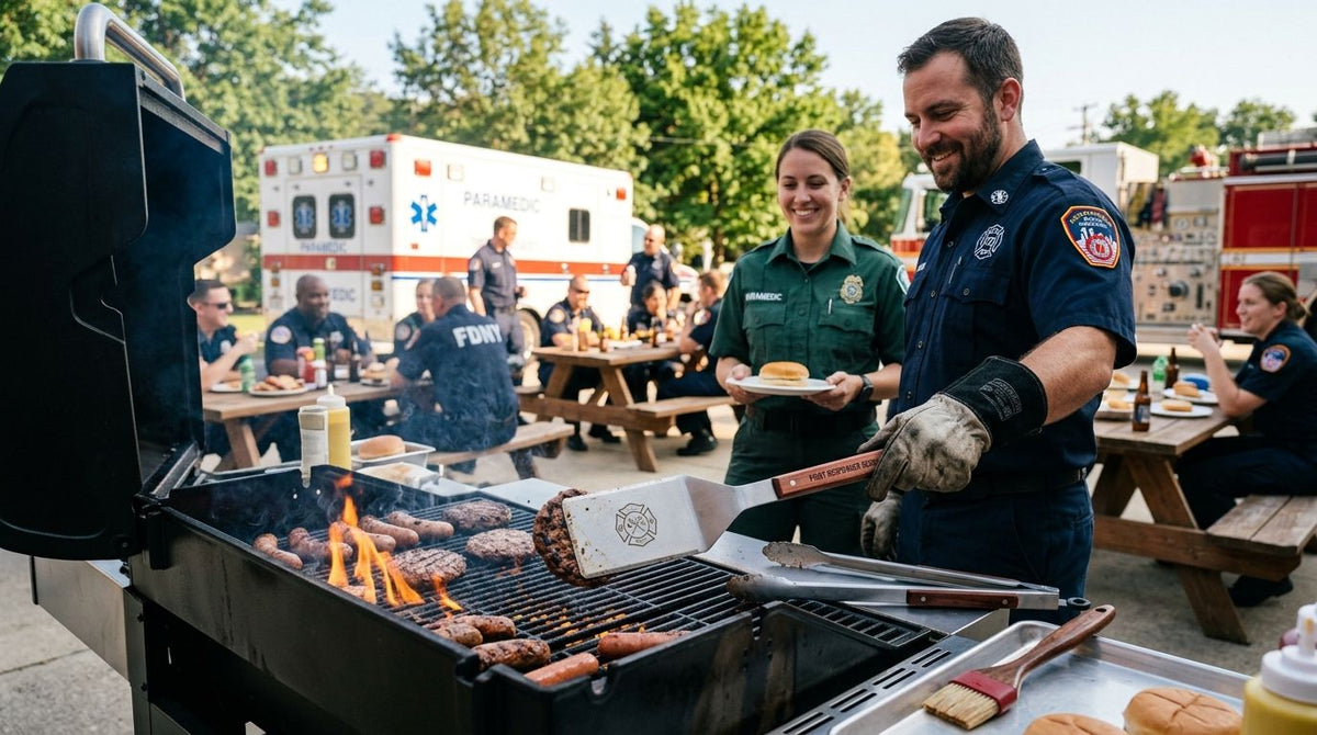 Grill Gear for First Responder Crew Cookouts