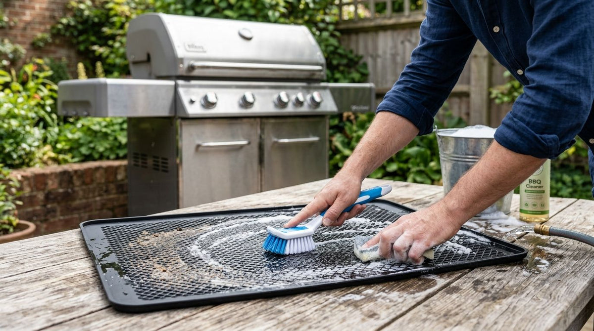 How to Clean a BBQ Drip Mat Without Damaging It