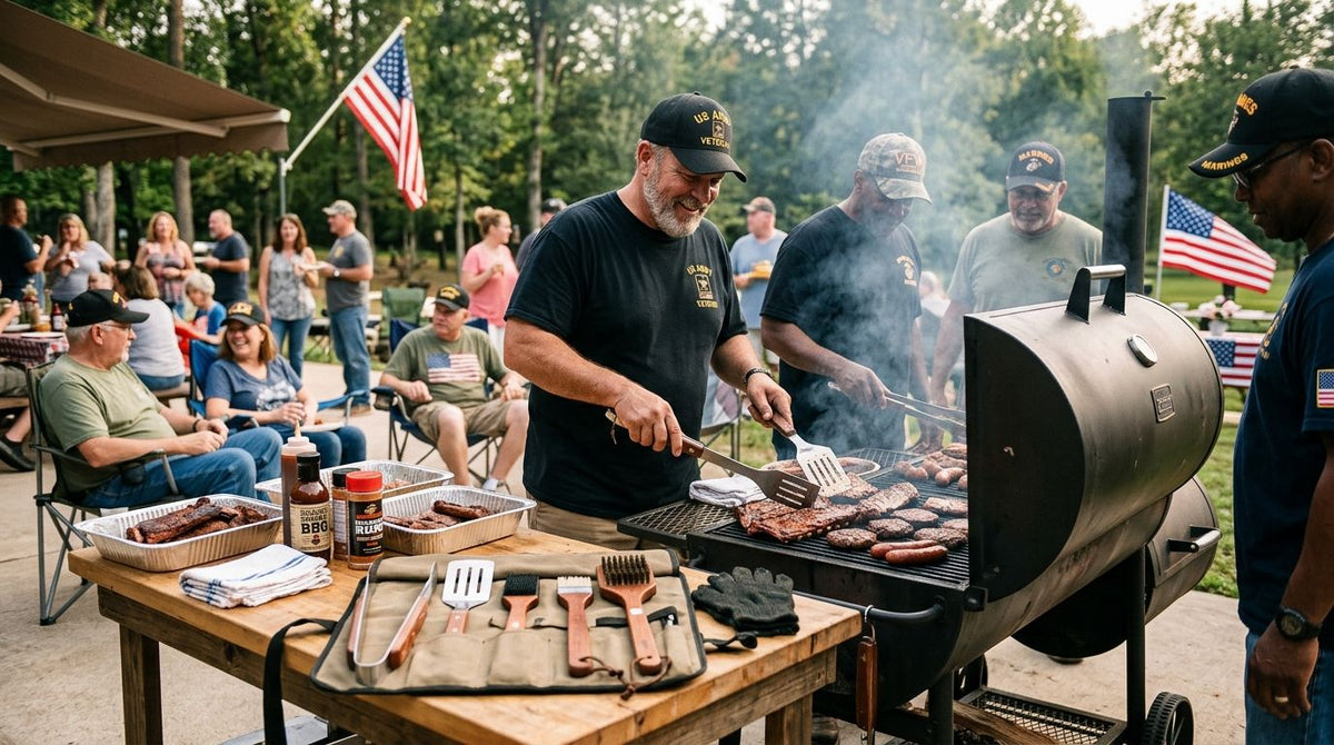 Grill Tools for Military and Veteran Cookouts: Group Setup Guide