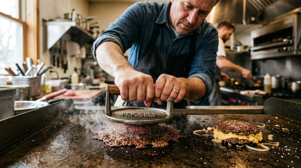 How Much Pressure Should You Use for a Smash Burger?