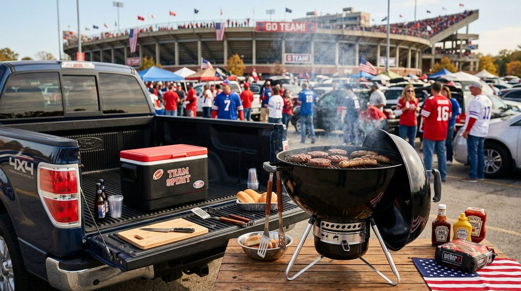 How to Build a Weber Kettle Tailgate Setup