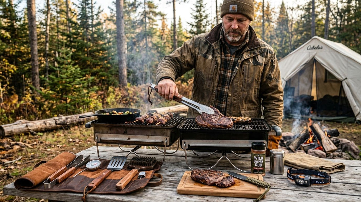 Practical Grilling Accessories for Hunters and Camp Cooks