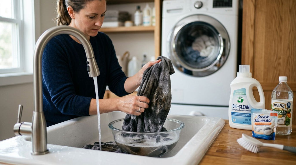 How to Wash a Grill Towel and Remove Grease Odors