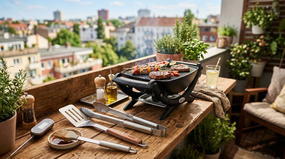 Essential Grill Tools for Apartment and Balcony Cooking