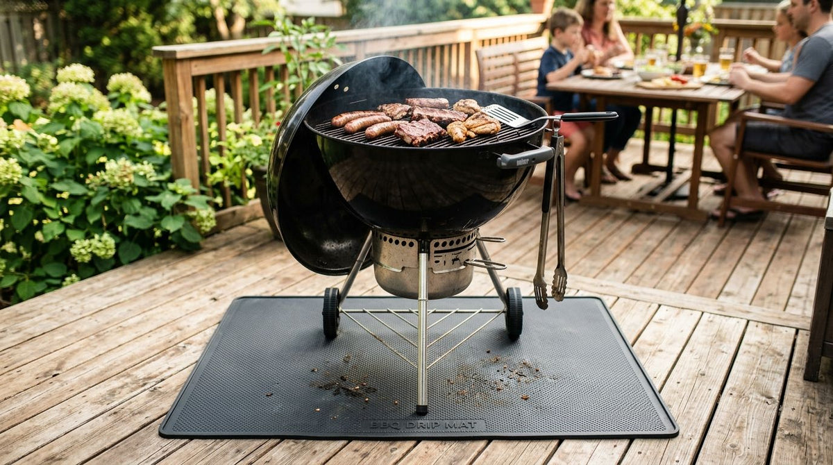 Best BBQ Drip Mats for Keeping Grease Off Your Deck