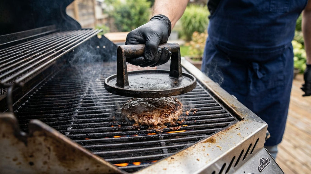 Can You Use a Smash Burger Press on a Gas Grill Safely?