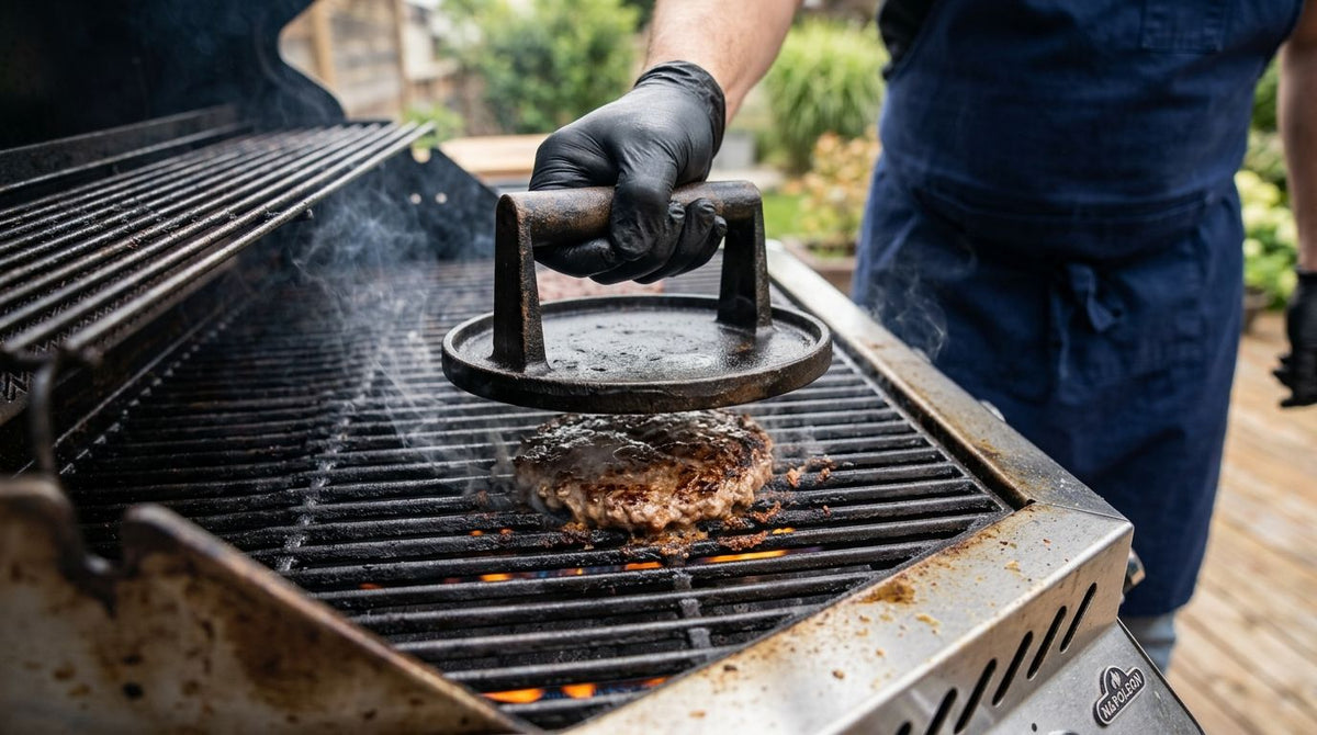 Can You Use a Smash Burger Press on a Gas Grill Safely?