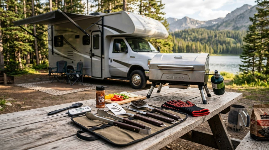 Essential Grilling Accessories for RV and Camping Trips