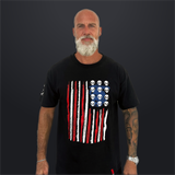 Skulls and Stripes Tee