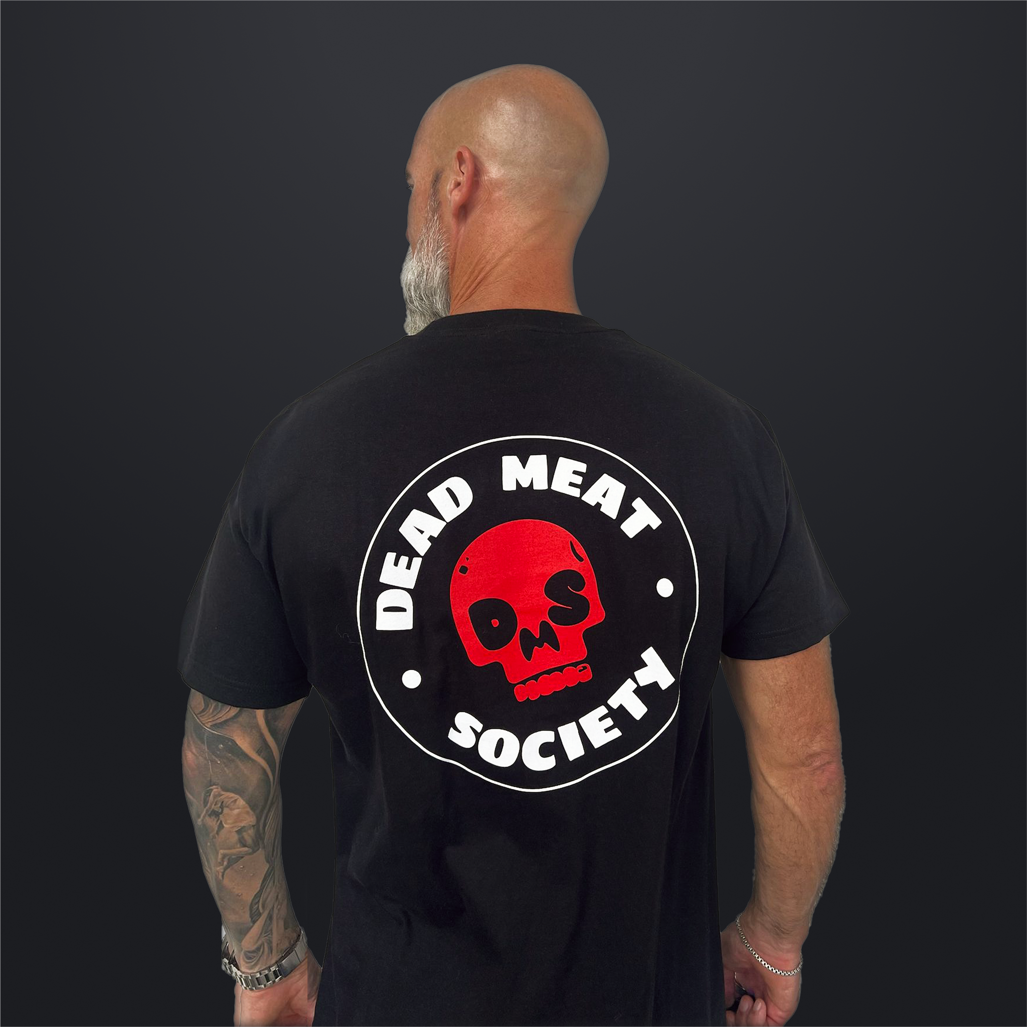 Skull Stamp Crew Tee